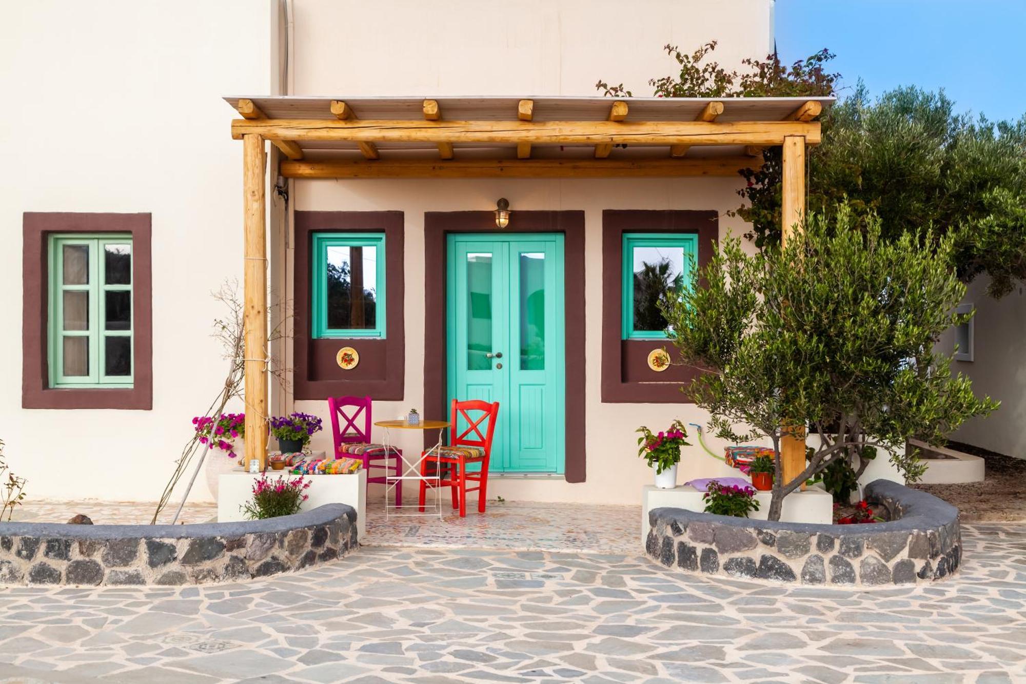 Olive Leaf Houses ฟิรอสเตฟานี ภายนอก รูปภาพ